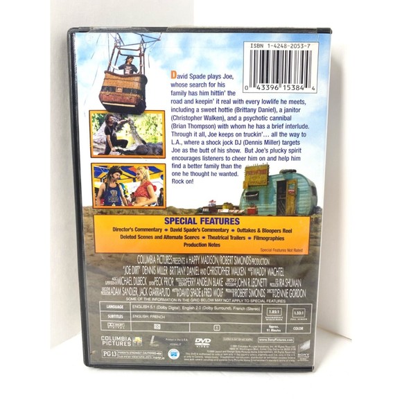 Joe Dirt (DVD, 2001) - Picture 2 of 5